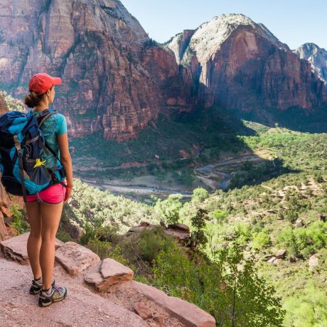 People hiking